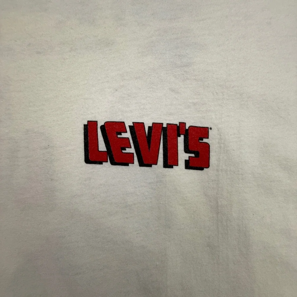 Levi's T-Shirt Mens Medium Vintage 80's Western Cowboy Graphic USA Single Stitch